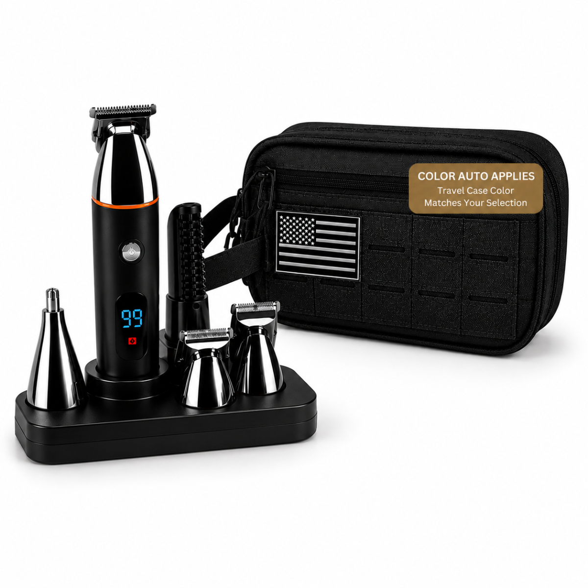 Grooming Kit + Travel Case