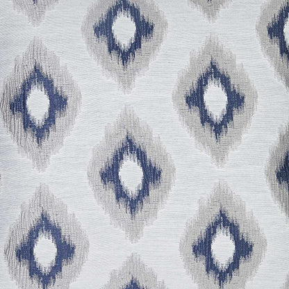 17" Blue and Gray Throw Pillow Cover