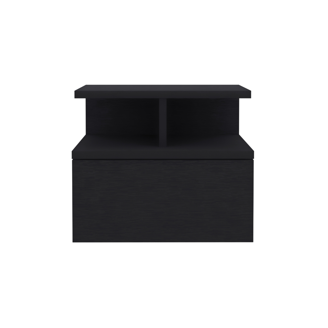 Two Piece Black Bedroom Set