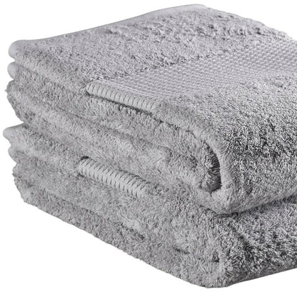 Light Gray Cotton 36" X 72" Quick Dry Terry Cloth Bath Sheet