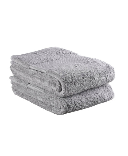 Light Gray Cotton 36" X 72" Quick Dry Terry Cloth Bath Sheet