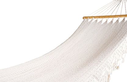 Off White Single Spreader Bar Hammock